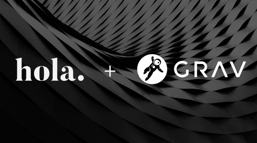Hola - Twoje stylowe portfolio oparte o GRAV Hola - Twoje stylowe portfolio oparte o GRAV