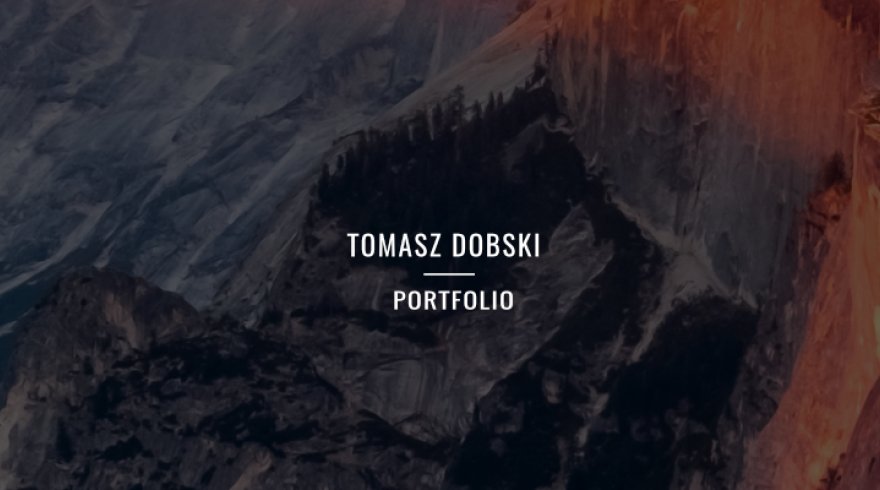 tomaszdobski.com tomaszdobski.com