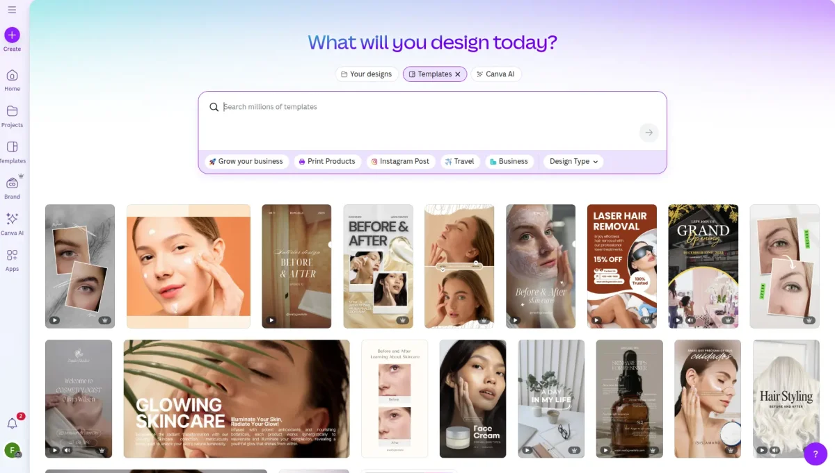 Canva AI tools