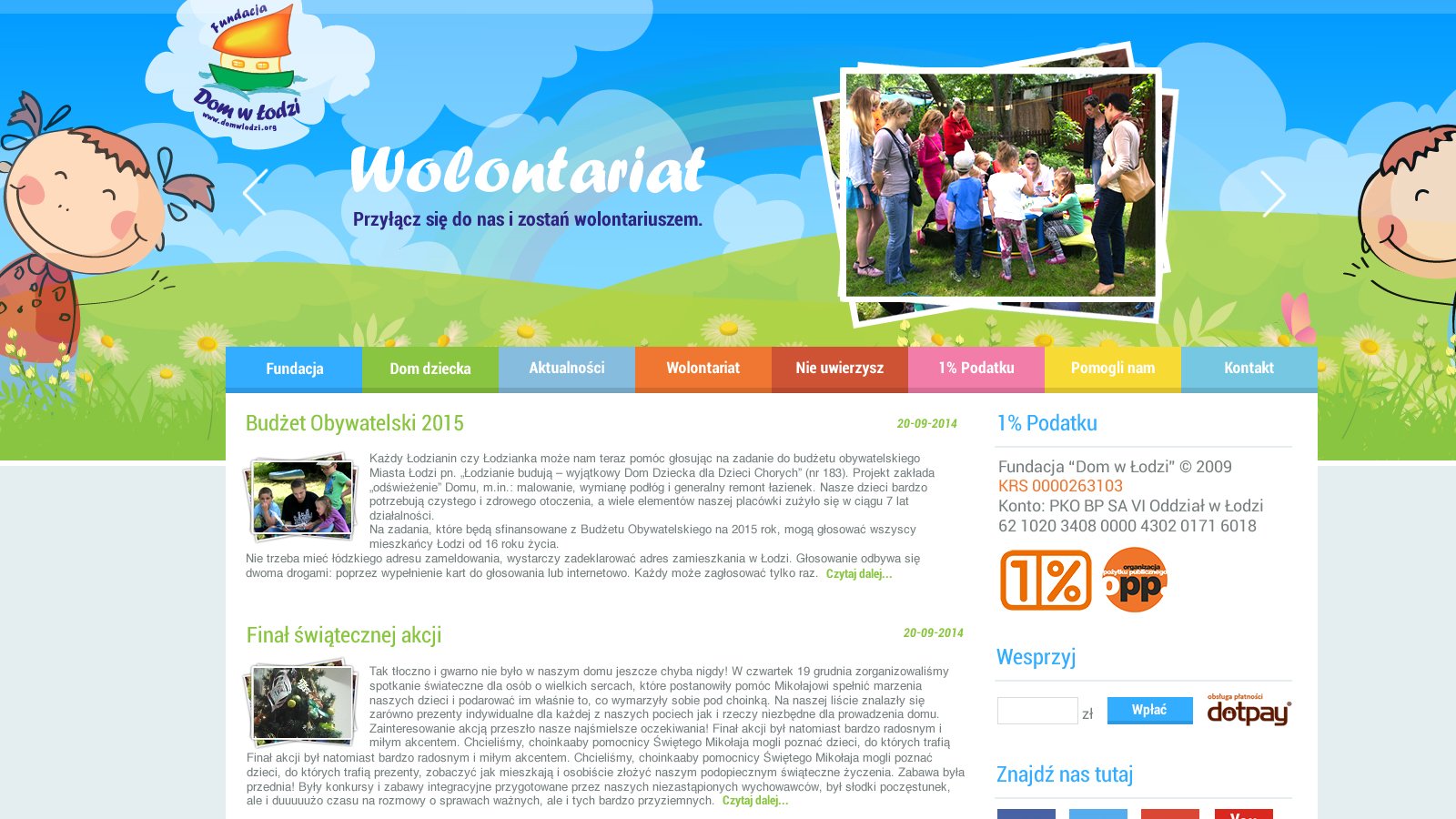 Fundacja Dom w Łodzi
