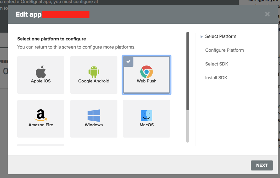 Select APP