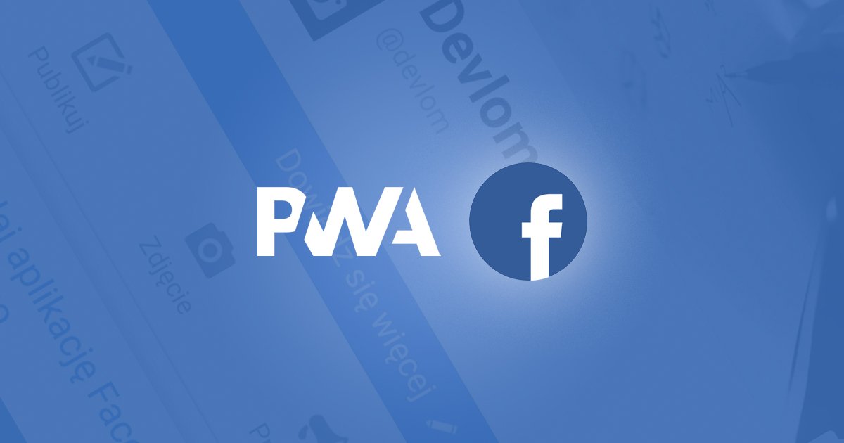 Facebook PWA available again ! Facebook PWA available again !