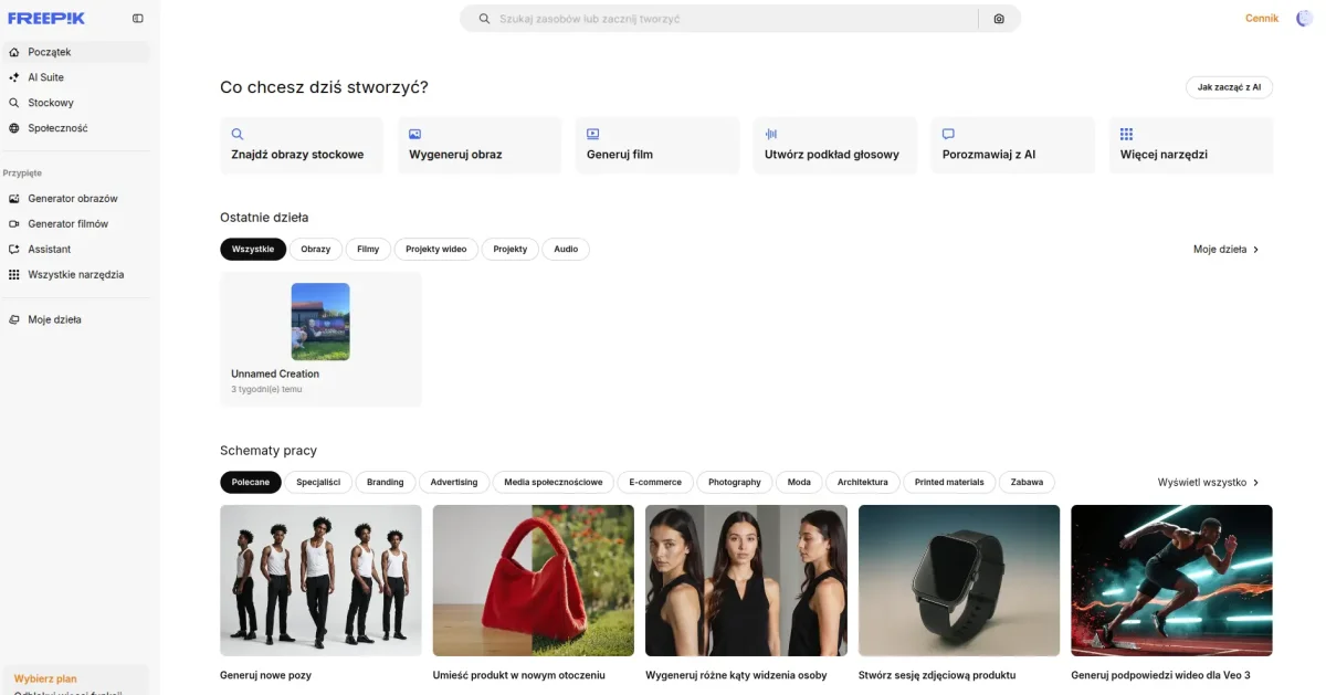 Freepik AI models