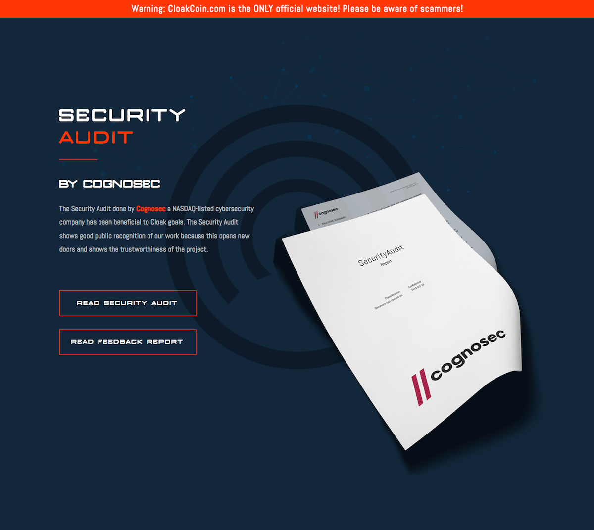 CloakCoin Project