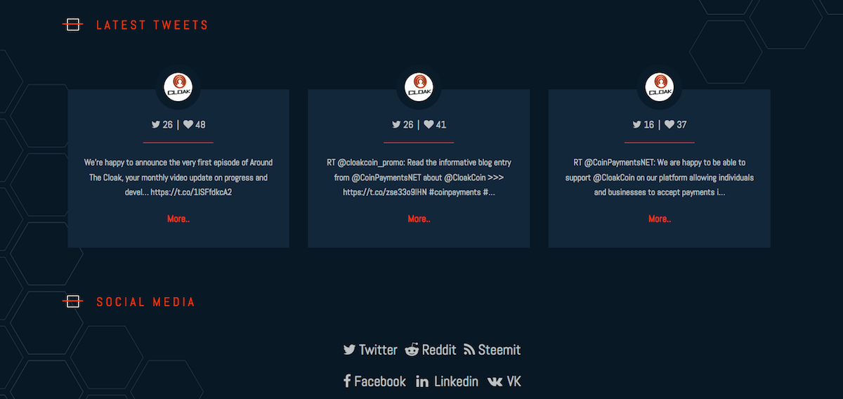 CloakCoin Project