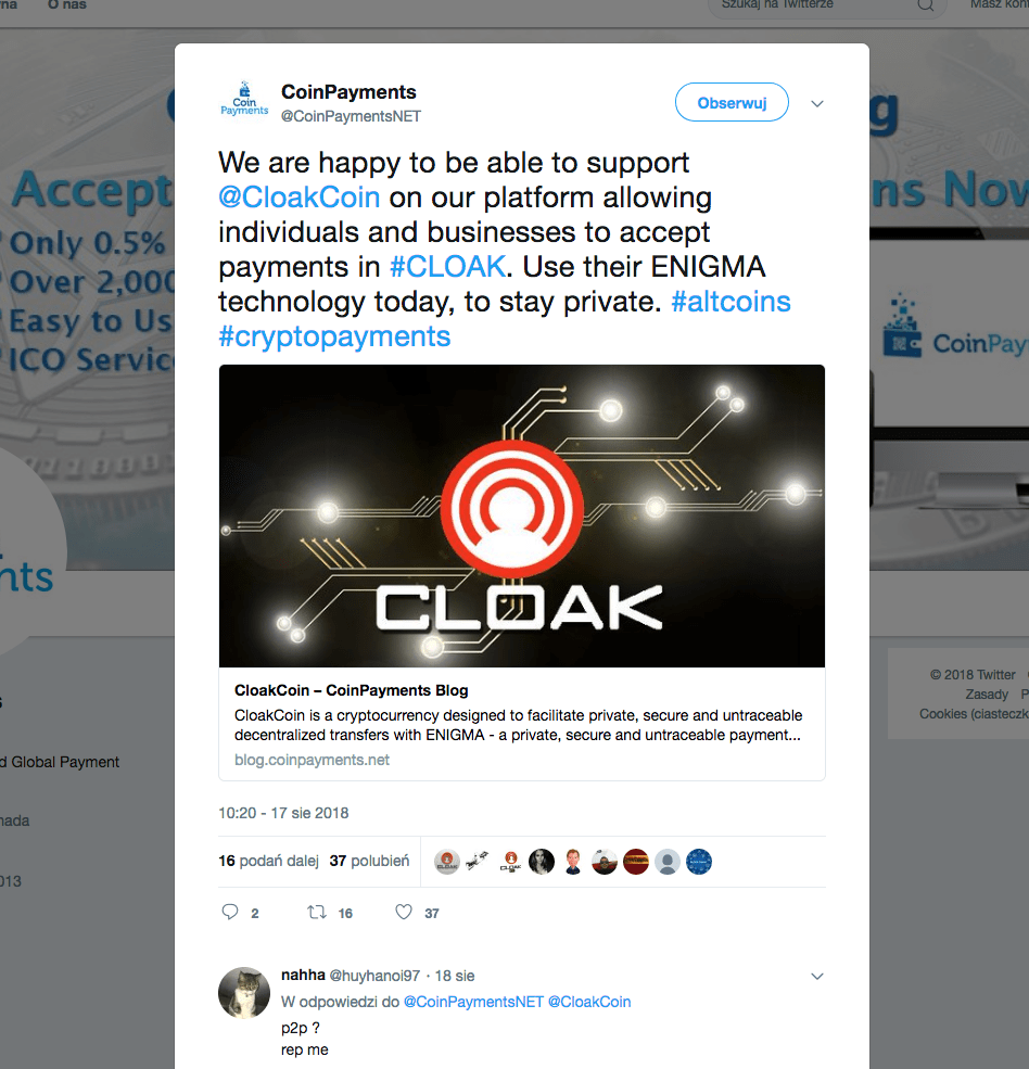 CloakCoin Pro